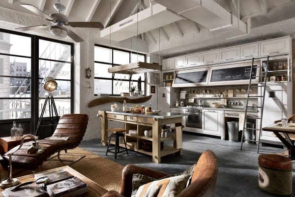 Vintage chic kitchens from Marchi Cucine