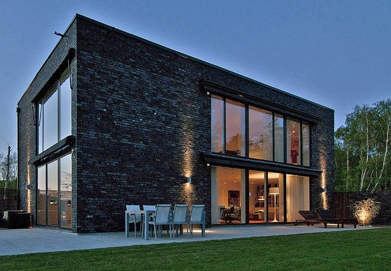 Black brick villa with chic Scandinavian charm - 1 Kind Design