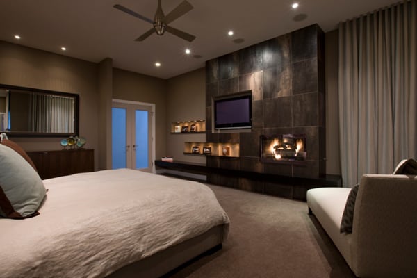 55 Spectacular and cozy bedroom fireplaces