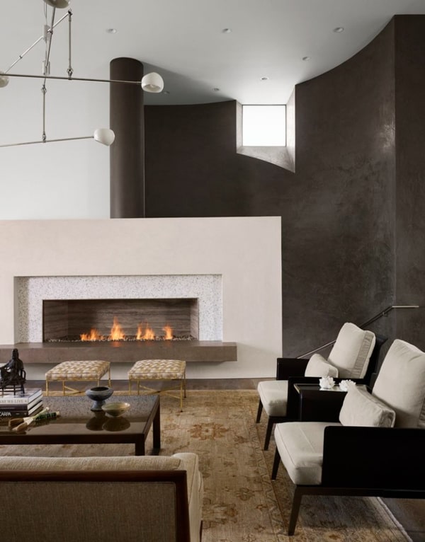 56 Clean and modern showcase fireplace designs