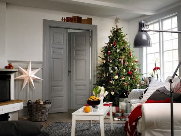 73 Brilliant Scandinavian Christmas decorating ideas