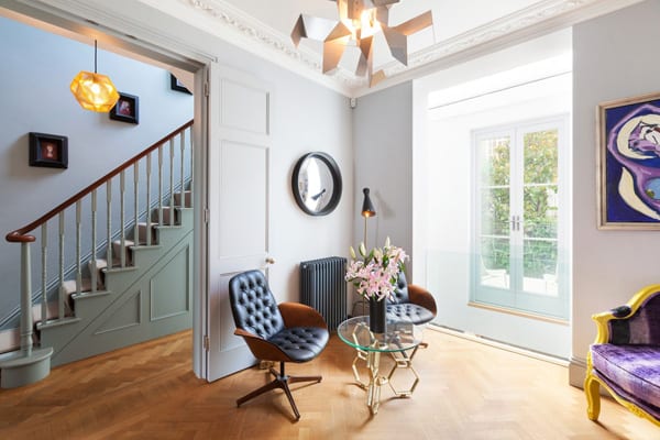 Victorian mid-terraced house designed as bachelor playground