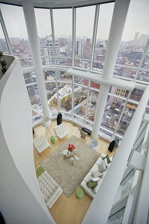 Chelsea Duplex Penthouse-Marie Burgos Design-03-1 Kindesign