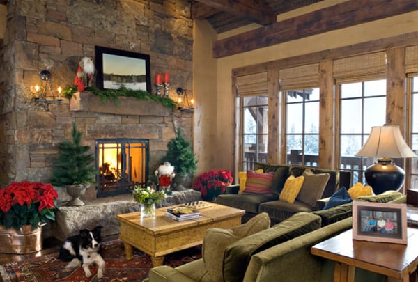 Warming Living Room Interiors Christmas-09-1 Kindesign