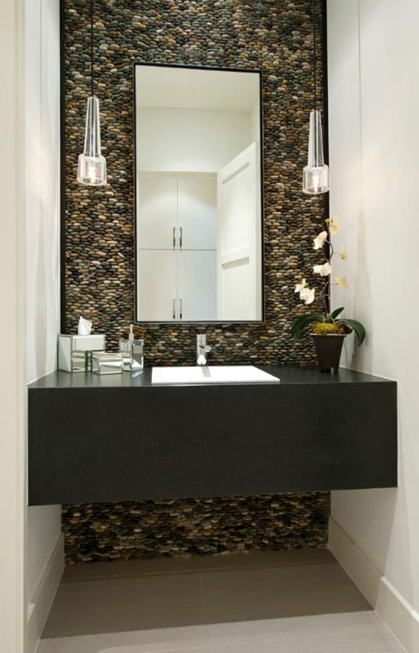 Stone Wall Bathroom-45-1 Kindesign