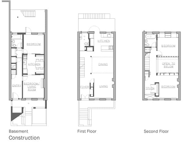 Prospect Heights Row House-Delson or Sherman Architects-21-1 Kindesign