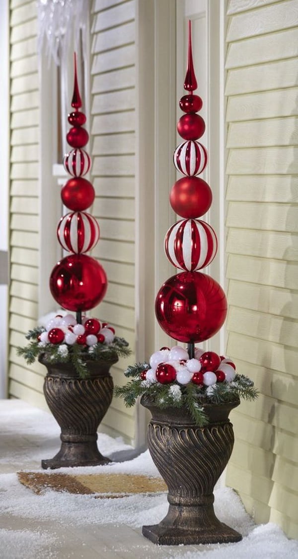 50+ Fabulous outdoor Christmas decorations for a winter wonderland